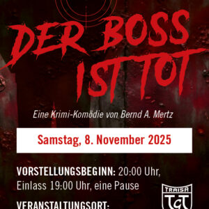 Der Boss ist tot - 08.11.2025